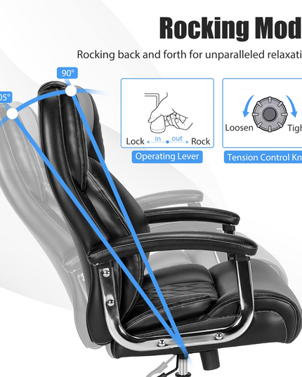Giantex 500LBS Big and Tall Office Chair