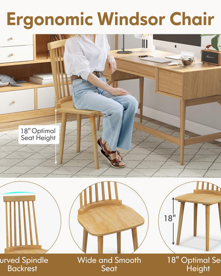Giantex Windsor Dining Chairs Set