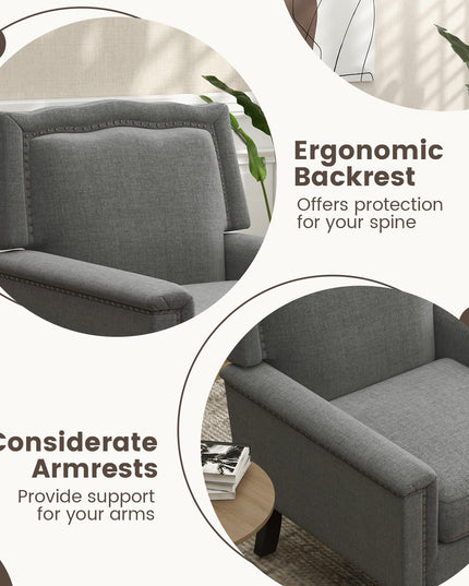 Giantex Mid-Century Modern Accent Chair