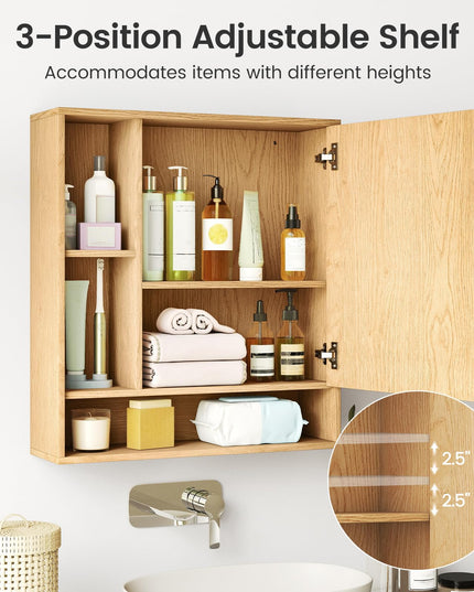 Giantex Bathroom Medicine Cabinet with Mirror