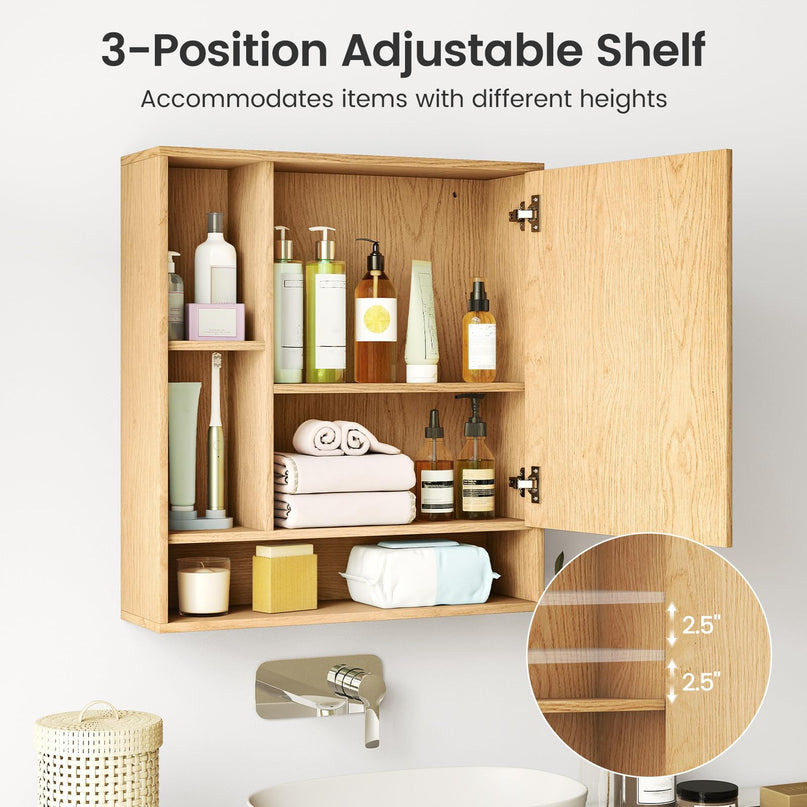 Giantex Bathroom Medicine Cabinet with Mirror