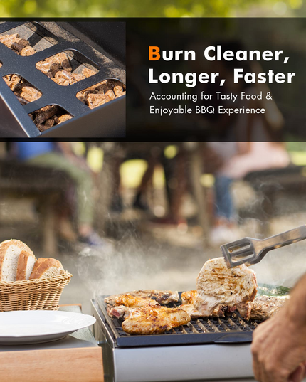 All Natural Hardwood Pellets with Fruity Flavour for Grilling Smoking Bake Roast BBQ