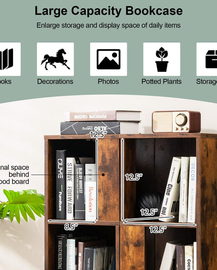 Giantex 6 Cube Bookcase