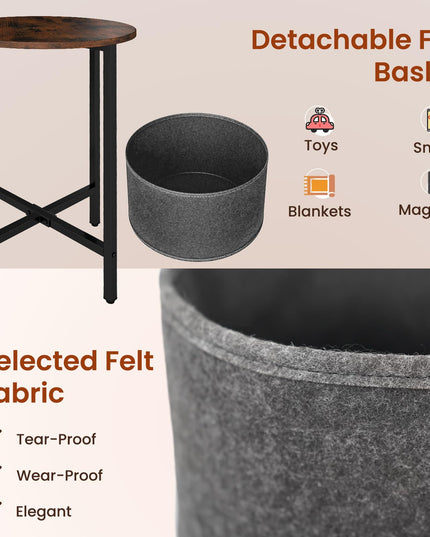 Giantex Round End Table
