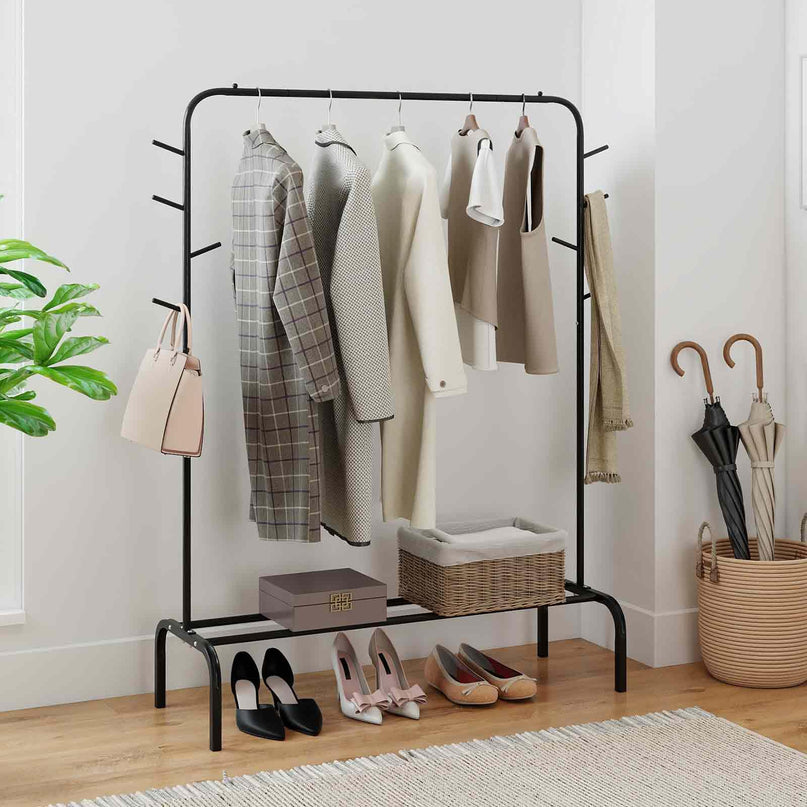 Giantex Garment Clothing Rack 50 Inch Wide Freestanding Clothes Rack