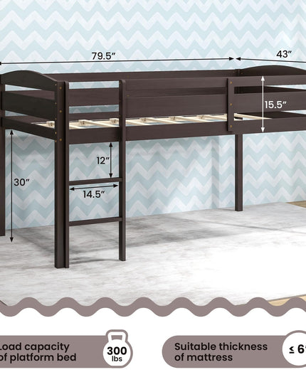 Giantex Loft Bed with Ladder