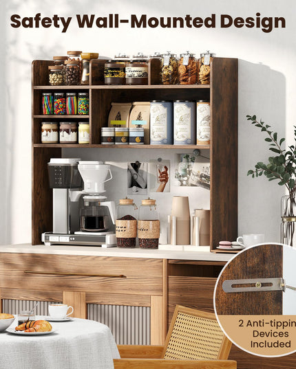 Giantex Desktop Bookshelf for Home Office