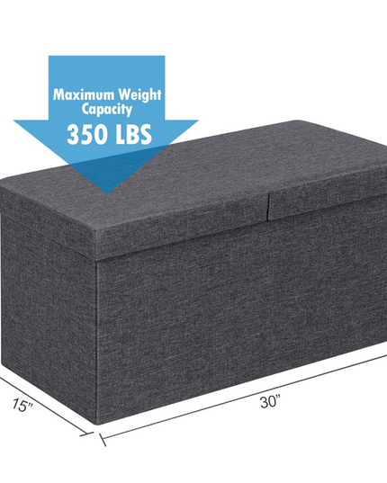 Giantex Folding Storage Ottoman 30 Inches W/ Lift Top