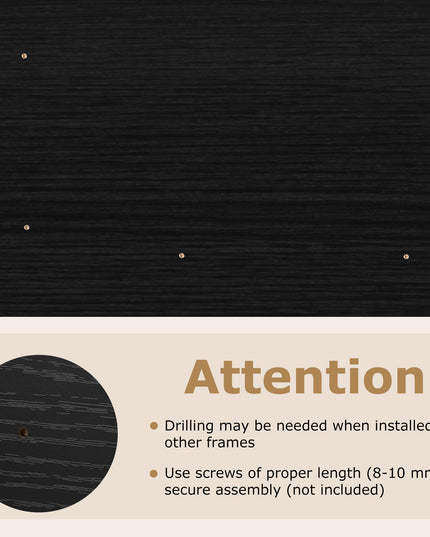 Giantex Universal Wood Table Top 55 x 28 inch Solid One-Piece Desk top