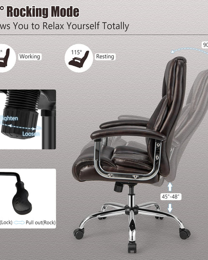 Giantex 500LBS Big and Tall Office Chair