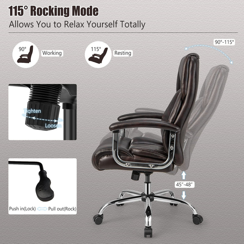 Giantex 500LBS Big and Tall Office Chair