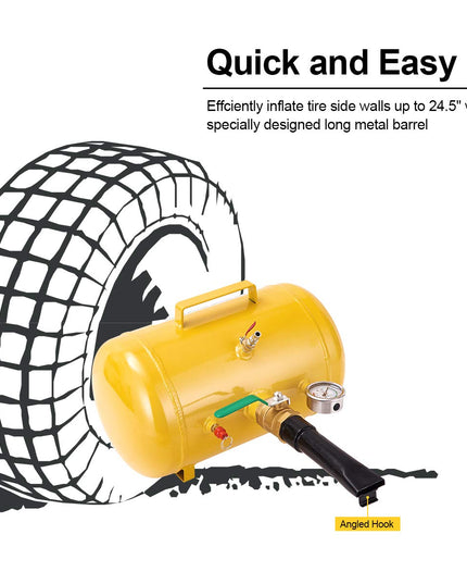 Giantex 5 Gallon Air Tire Bead Seater Blaster Tool Seating Inflator Truck ATV 145psi