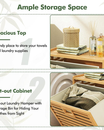 Giantex Tilt Out Laundry Hamper