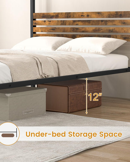 Giantex Metal Canopy Bed Frame
