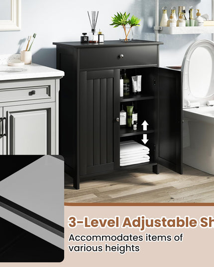 Giantex  Freestanding Bathroom Storage Cabinet