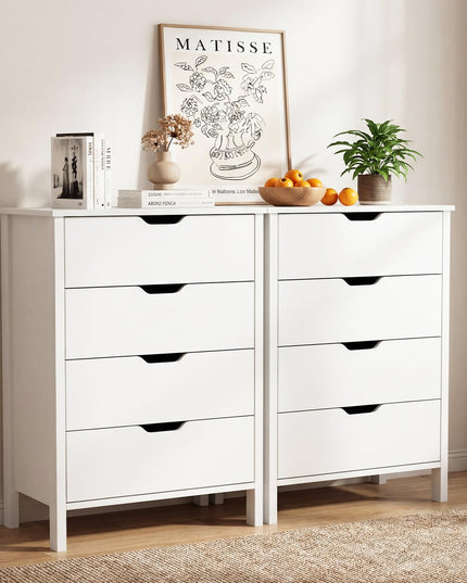 Meuble de rangement Giantex à 4 tiroirs profonds pour salon