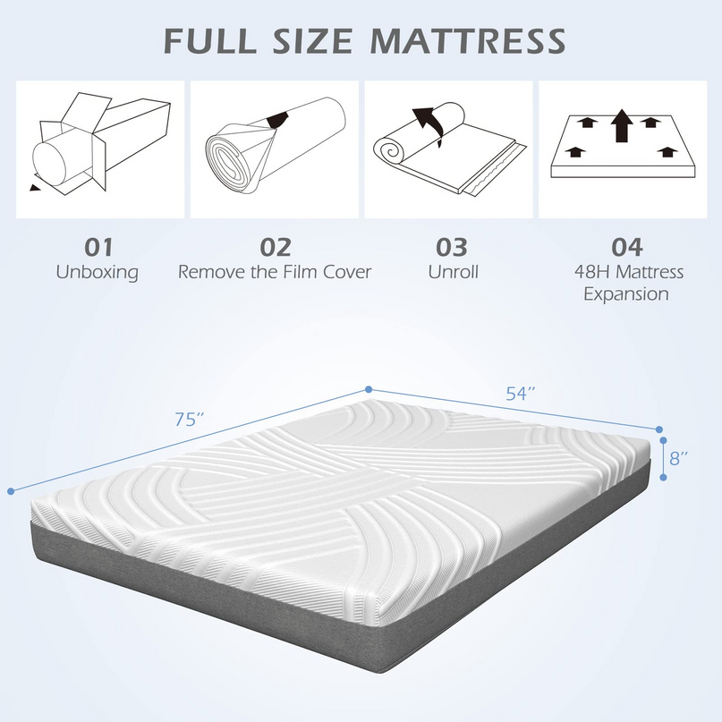 Giantex Memory Foam Mattress, 8 inch Mattress