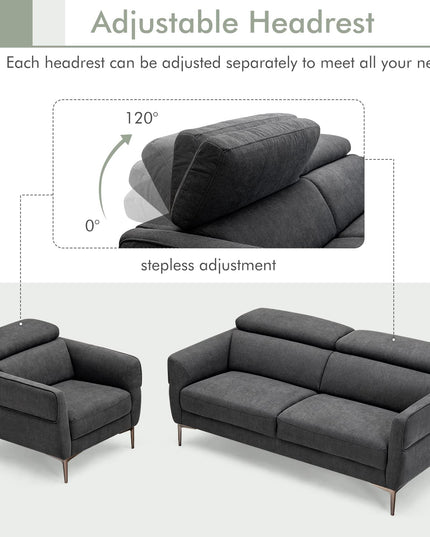 Giantex Sofa Couch and Accent Chairs Set