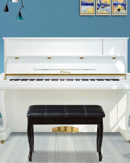 Giantex Piano Bench PU Leather W/Padded Cushion and Music Storage
