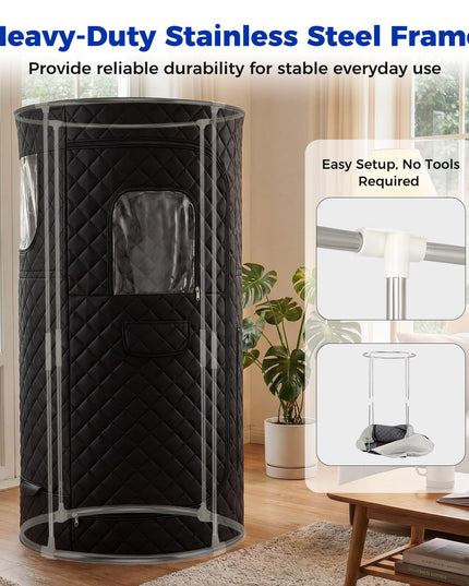 Giantex Portable Steam Sauna for Home Relaxation
