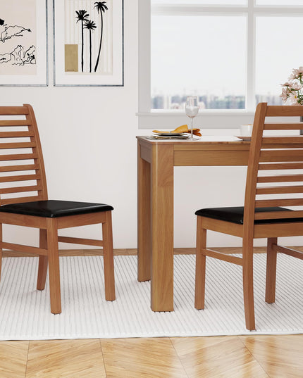 Giantex Wooden Dining Chairs Set of 2/4 for Living Room