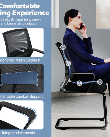 Giantex Waiting Room Chair Set of 10 for Office