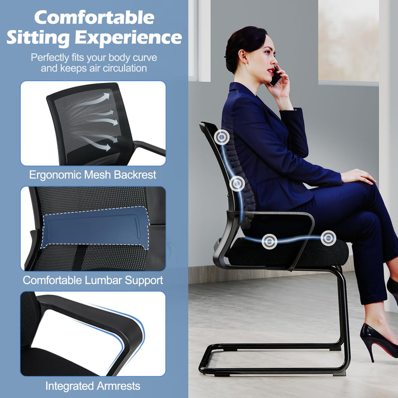 Giantex Waiting Room Chair Set of 10 for Office