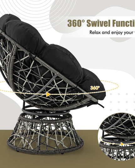 Giantex Swivel Oversized Living Room Chair