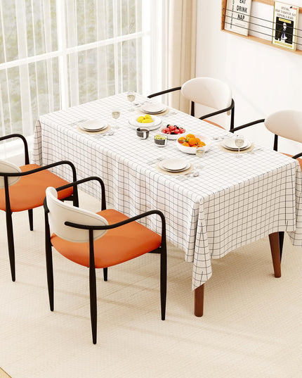 Giantex Modern Dining Chairs Set of 2/4 with Padded Seat