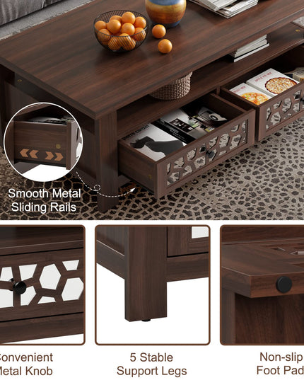 Giantex 3-Tier Coffee Table