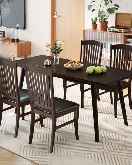 Giantex Wooden Dining Chairs Set for Restaurant