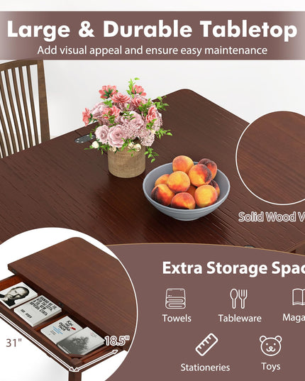 Giantex Folding Dining Table for 4