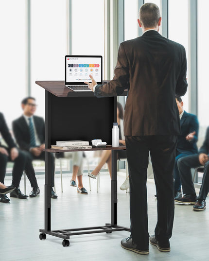 Giantex Mobile Podium Stand
