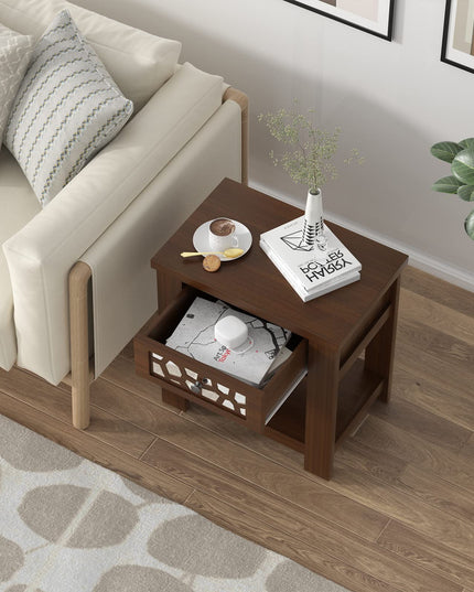Giantex Retro End Table