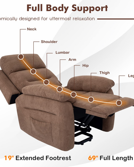 Giantex Power Lift Recliner Chairs for Elderly