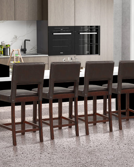 4-Piece Bar Chair Set - Giantex