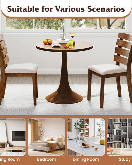 Giantex Wooden Dining Chairs Set for Living Dining Room