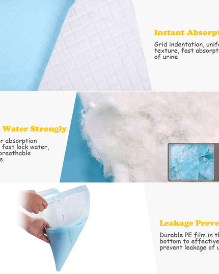 Giantex Puppy Pee Pads Dog Potty Pads, Powerful Absorbency