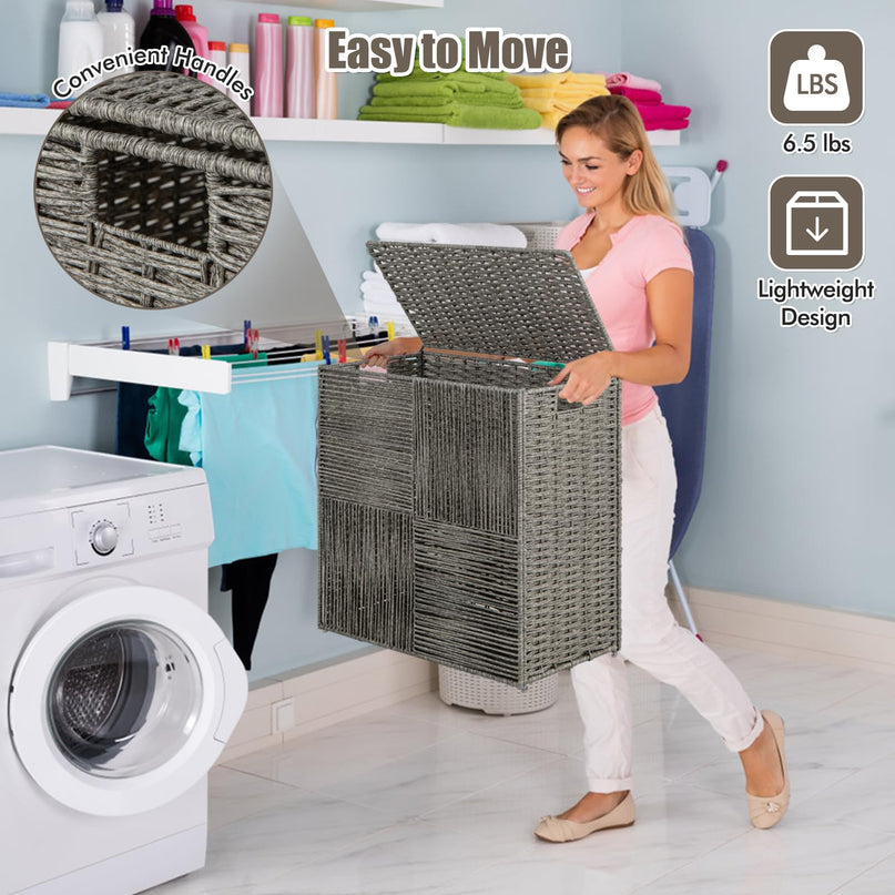 Giantex Laundry Hamper with Lid