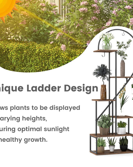 Giantex 6 Tier Tall Plant Stand Indoor for Living Room Balcony