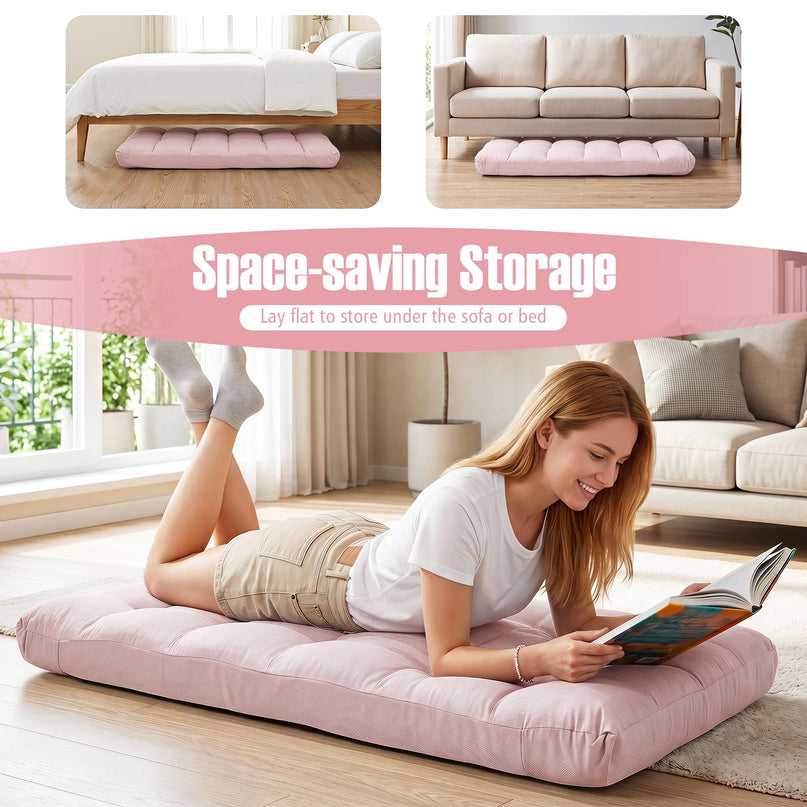 Giantex Floor Sofa Chair with 14 Adjustable Position for Meditation