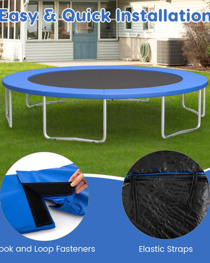 Giantex 14ft / 15ft / 16ft Trampoline Replacement Safety Pad With Opening Design