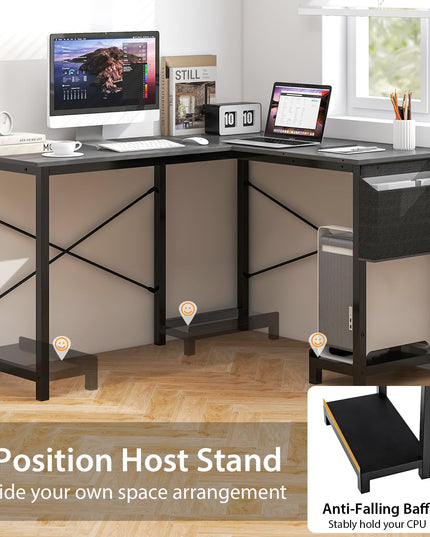 Giantex L-Shaped Computer Desk