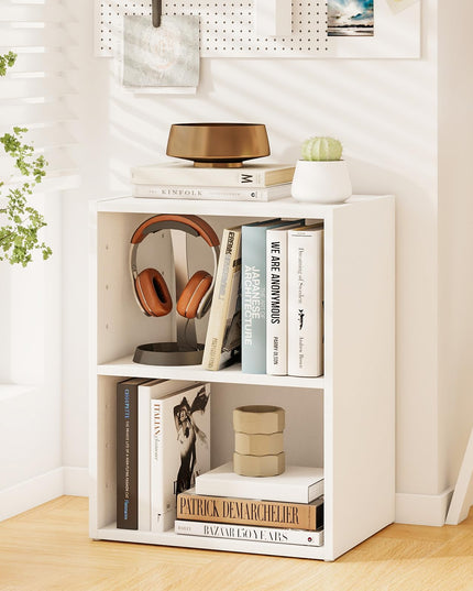 Giantex 3 Tier Bookshelf with Open Cubes for Living Room