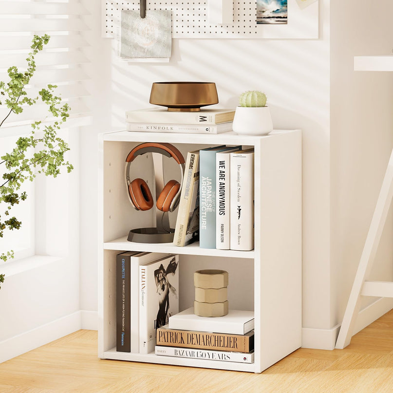 Giantex 3 Tier Bookshelf with Open Cubes for Living Room