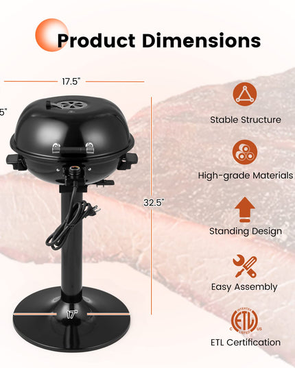 Giantex Electric BBQ Grill