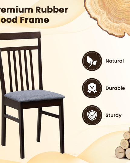 Giantex Wood Dining Chairs Set