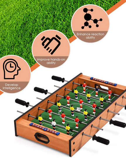 Giantex Multi Game Table, 2 in 1 Combo Mini Game Table Top w/ Soccer