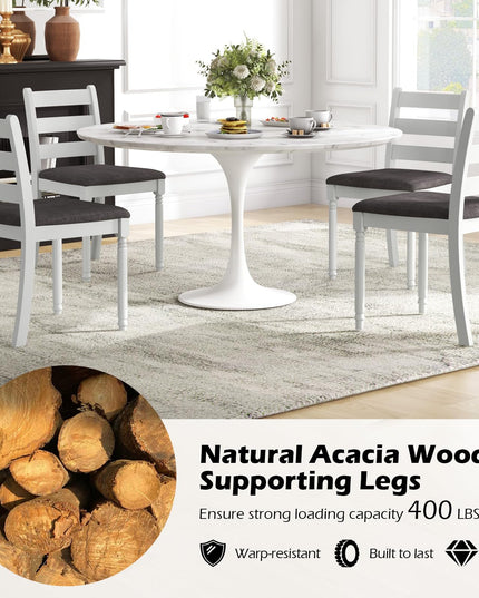 Giantex Wooden Dining Chairs Set