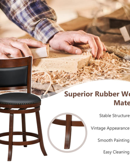 Giantex 25" Bar Stools Set of 4